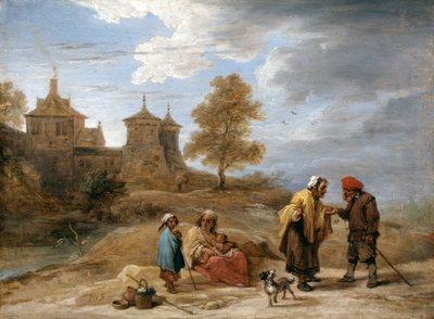 Gypsies in a Landscape by David Teniers the Younger